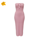 Vestido tomara que caia modal