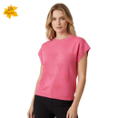 Blusa coração manga curta