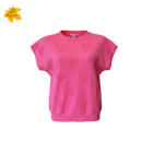 Blusa coração manga curta