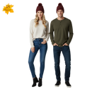 Touca feminina forrada com Pompom