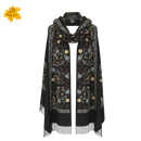 Pashimina de cashimir bordada